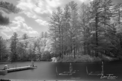 Infrared B&W Kennebec River