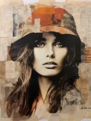 oldtex59_a_photo_in_the_style_of_a_newspaper_has_a_woman_wearin_16dfe3ce-c01f-43dc-9627-420d6b92f907