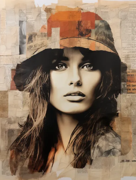 oldtex59_a_photo_in_the_style_of_a_newspaper_has_a_woman_wearin_16dfe3ce-c01f-43dc-9627-420d6b92f907