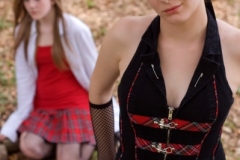 Fashion shot of young teen