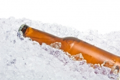 Beer on ice
